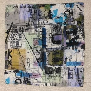 Cielia & Romy 100% Silk Scarf